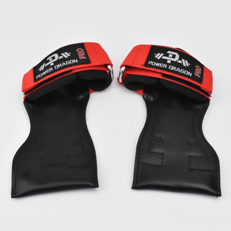 POWER  DRAGON Professional Made Weight Lifting Gym Training Grips For Palm Protection weightlifting straps