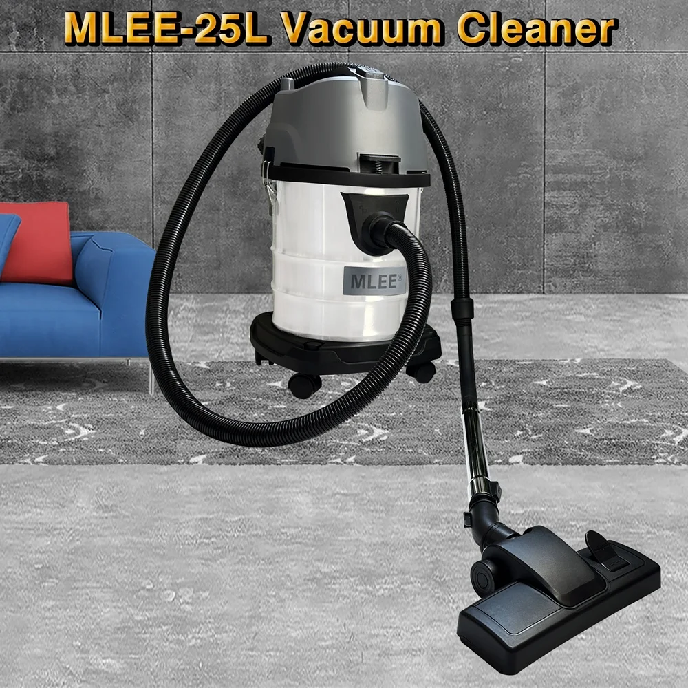 MLEE-25L Hotel Home Office Cleaning Machine 25 Liters Electric Wet Dry Vacuum Cleaner Machine