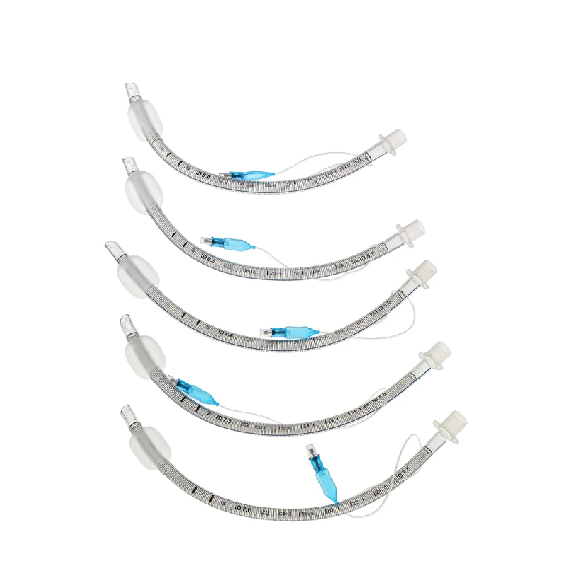Good selling high quality easy to use silicone endotracheal tube with cuffed