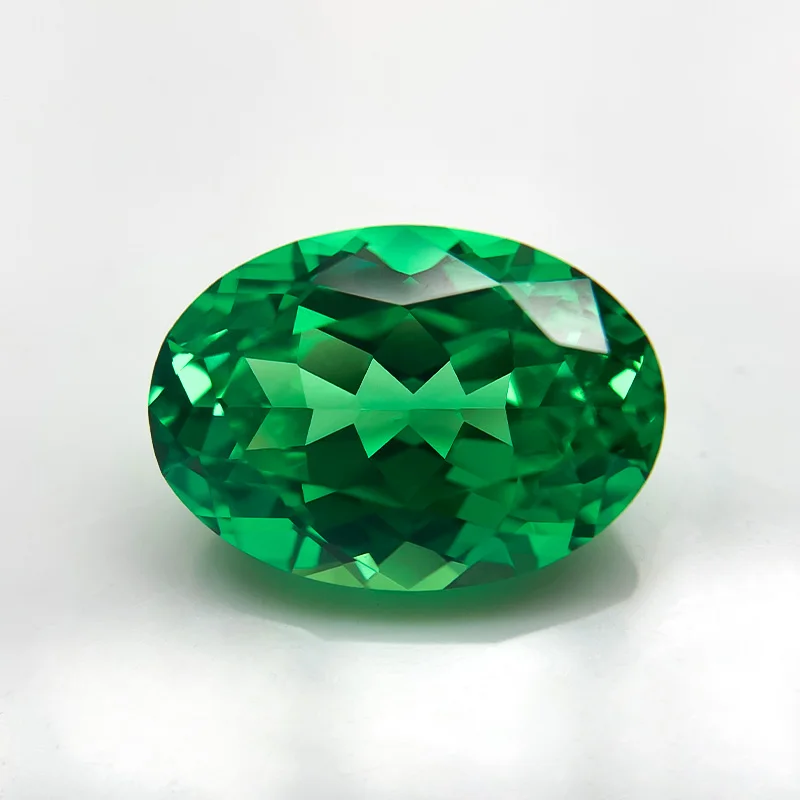 Direct supply from manufacturers Oval Cut yttrium aluminum garnet synthetic lab grown gemstones