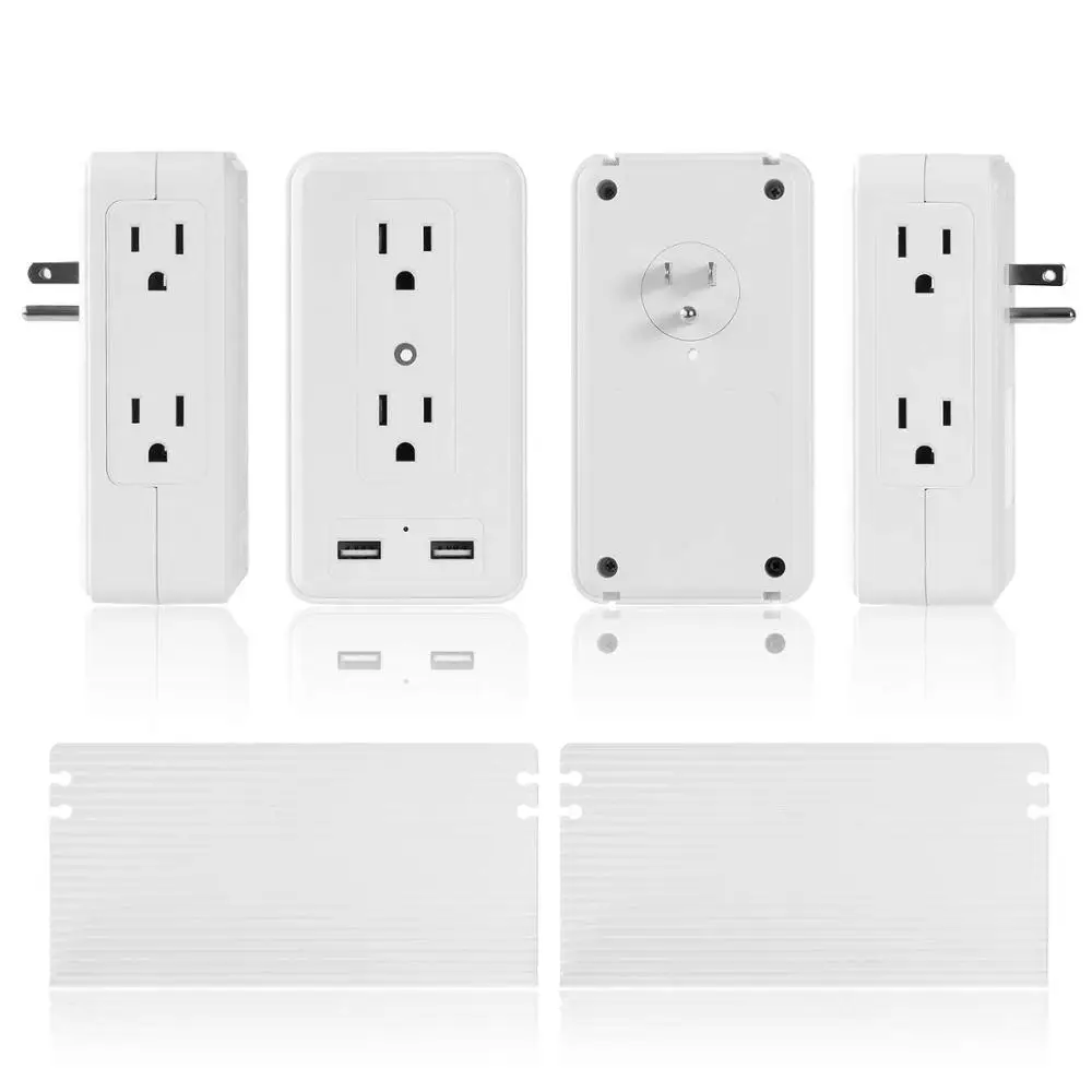 Сетевой удлинитель с 8 портами, 110 В переменного тока