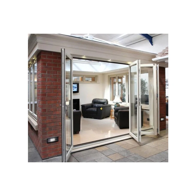 exterior accordion doors, bifold sliding doors, accordion patio doors with German high quality hardware