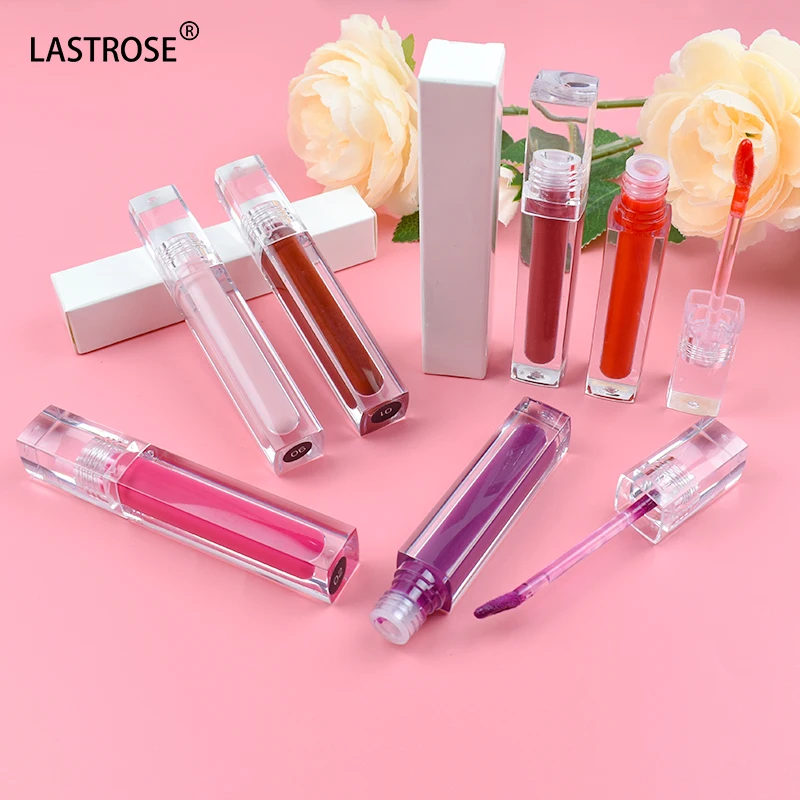 Highlight Lip Glaze Private Label Cute Makeup Lip Gloss High Pigment Vegan Non- Stick Cup Lipgloss Liquid Lipstick