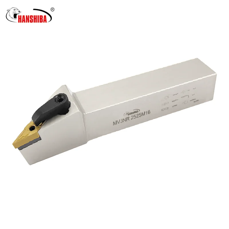 MVJNR2525M16 Carbide Insert Tool Holders Cnc Machining Center Spindle Tool Holder Mvjnr Carbide Insert  Turning Tool Holder