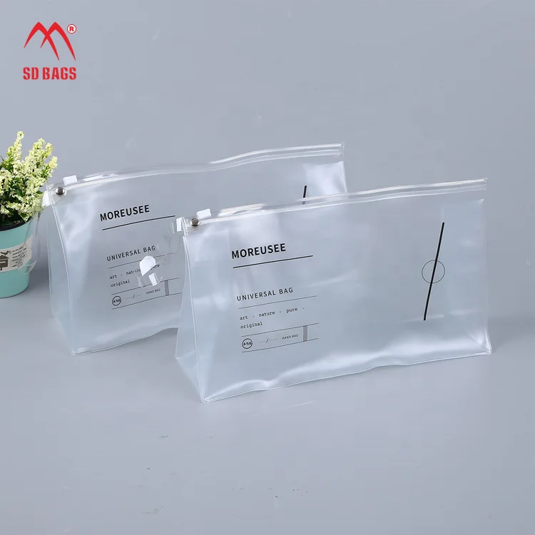 fashion women PVC hand bag with zipper