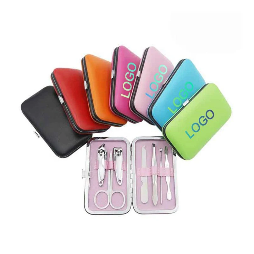 JW1488 7Pcs Manicure Cutters Nail Clipper Set Nail Cutter Set Box Nail Cutter Kit