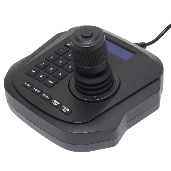 4D Network PTZ Joystick Keyboard Controller For Hight Speed Dome PTZ IP Camera to achieve a unified LAN control device