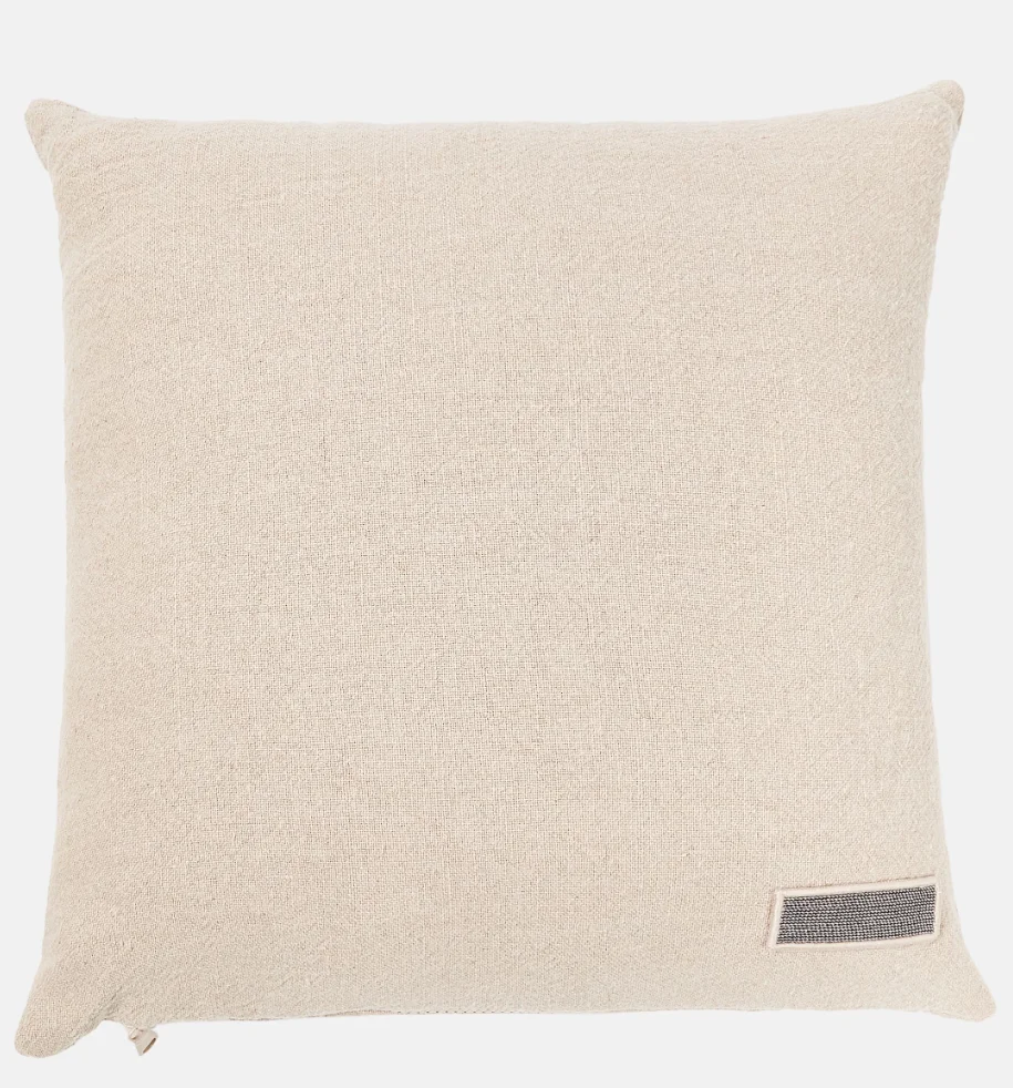 New design linen fabric for cushions high quality 100% pure linen solid color  and striped fabric