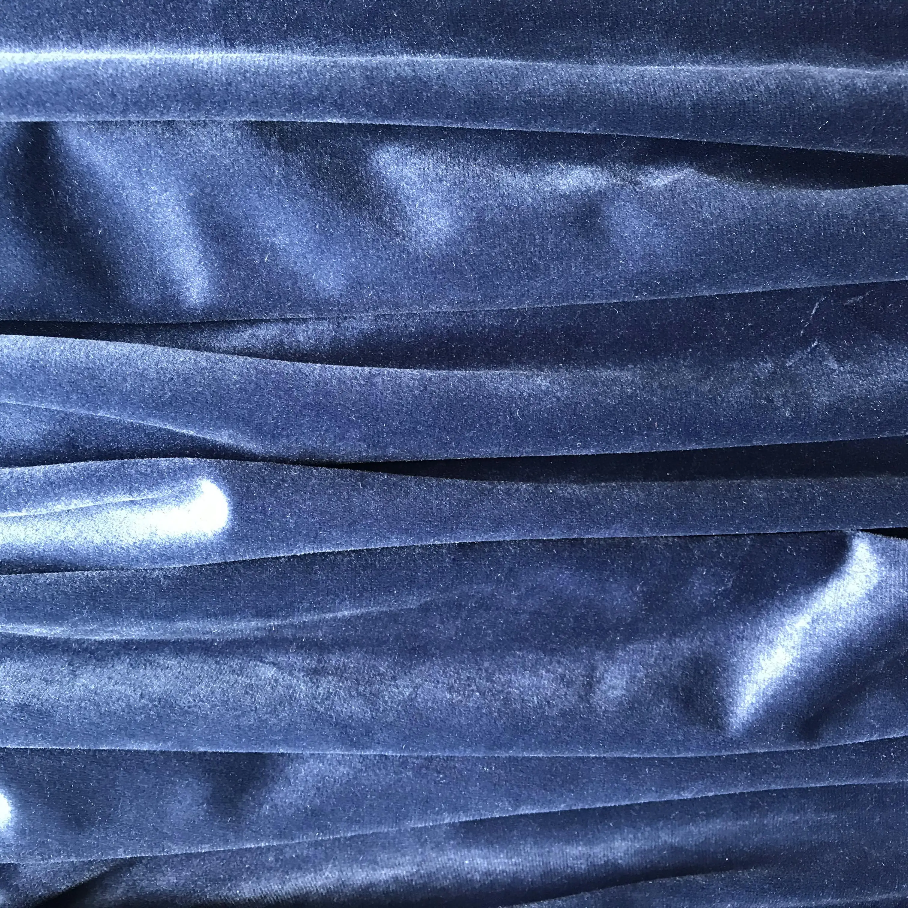 100%Polyester velvet fabric Customized Blue Velour Towel Holland Velvet Upholstery Curtain Sofa Holland Fabric