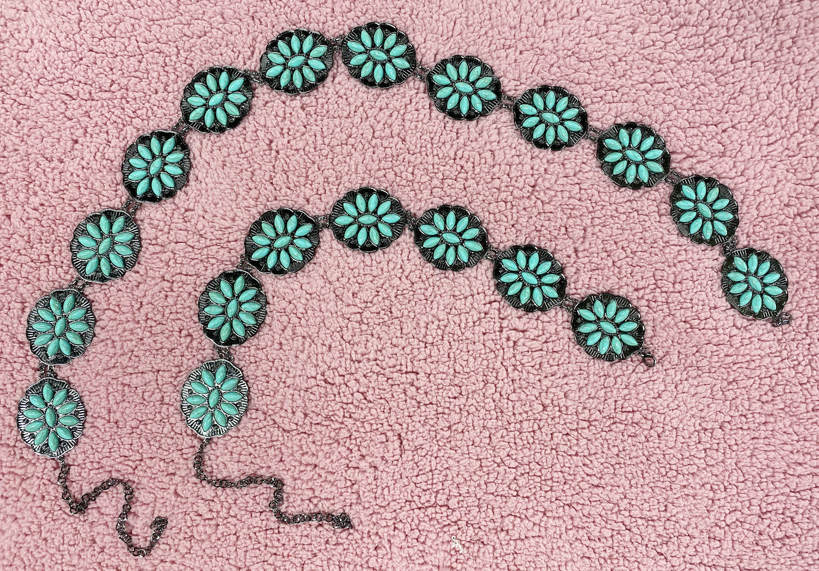 Принимаем заказы на заказ, модные ремни для малышей, Западный Бирюзовый ремень для девочек, регулируемые ремни для малышей