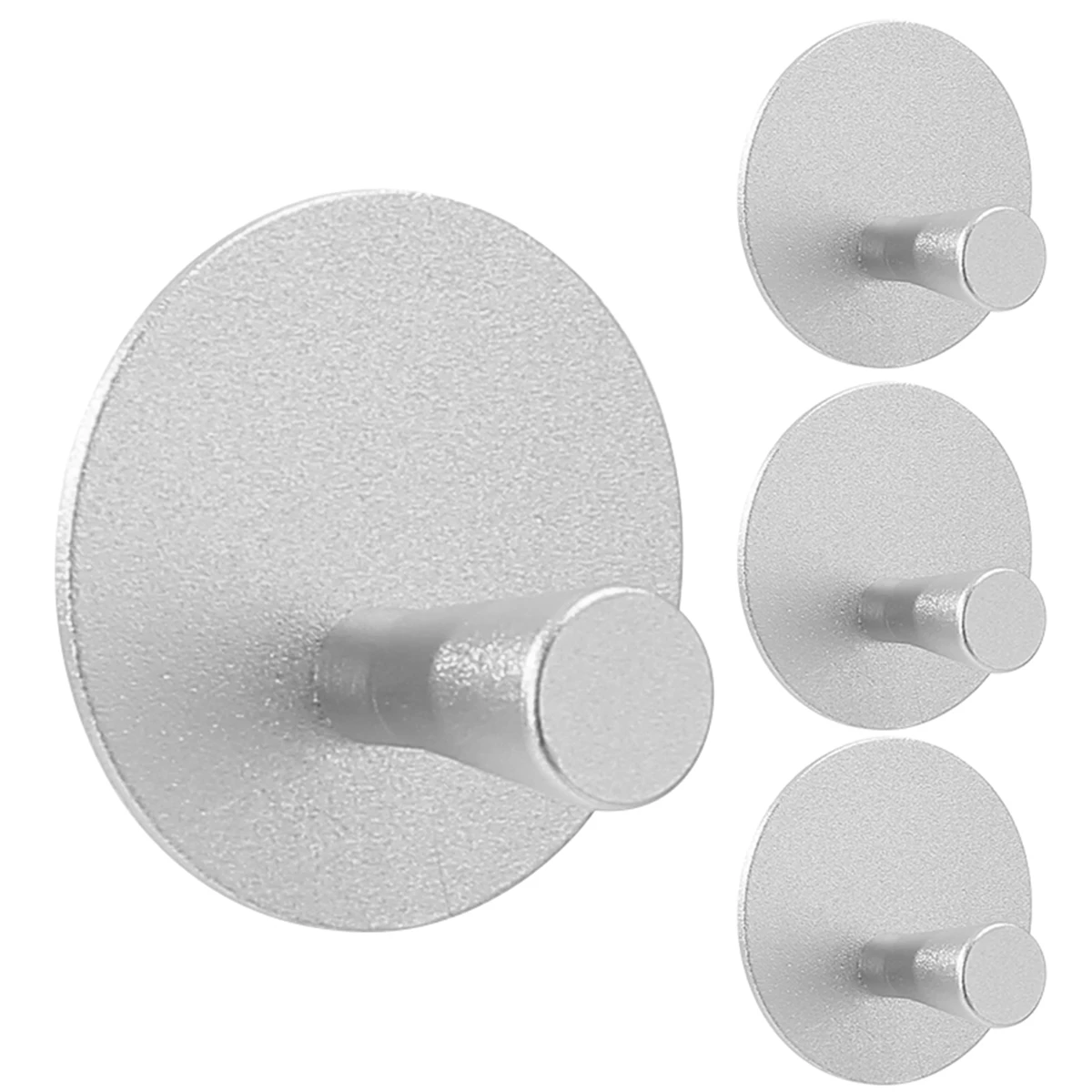 Factory Wholesale Stainless Steel and Aluminum Conical Wall Hook Robe Hooks for Household Use Single Robe Door Hook
