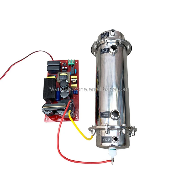 AC220V 50HZ 20G Water Cooled Stainless Steel Tube Ozone Generator Kits