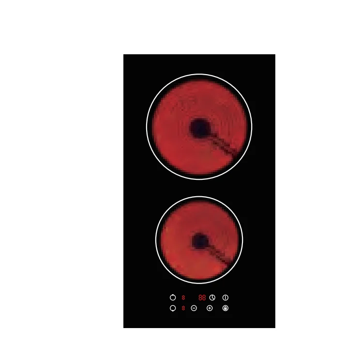 North America Series Hob built in commercial electrical induction cooker hob with 5 burners