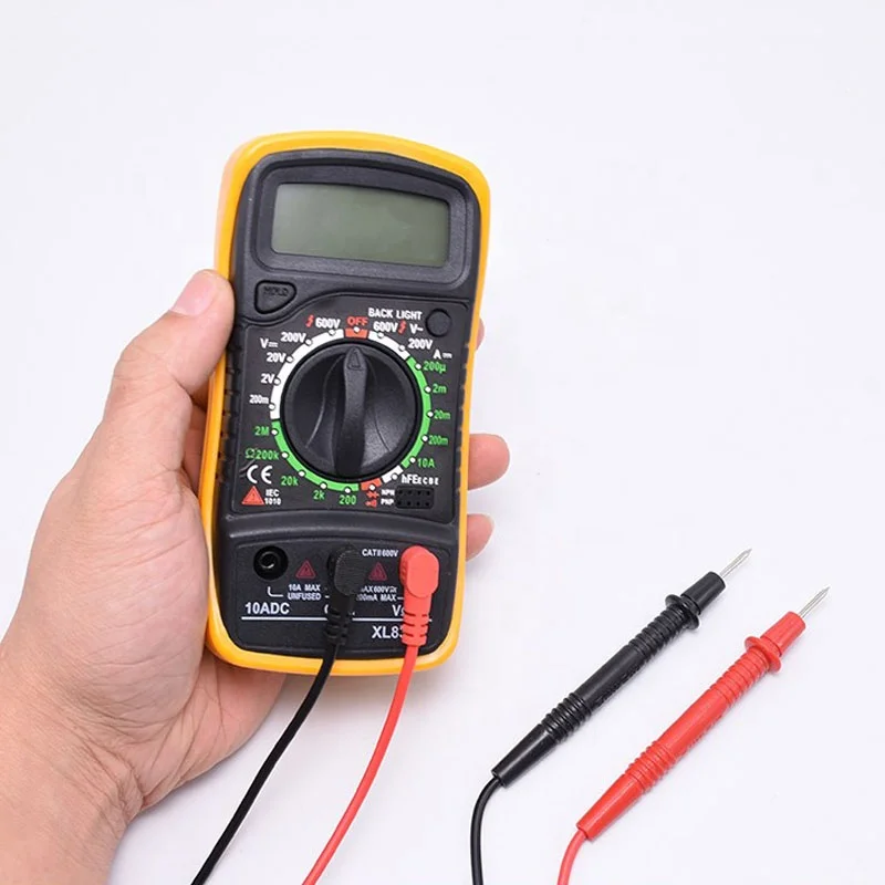Digital Multimeter Esr Meter Testers Intelligent Automotive Electrical Dmm Transistor Peak Temperature Tester