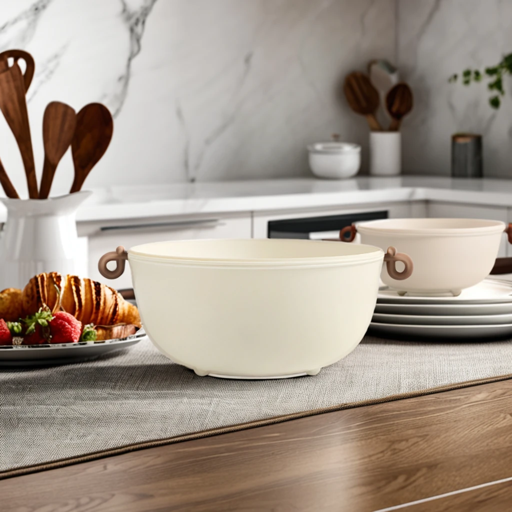 Double Drain Basket Thickened Kitchen Basin Fruit Basket Vegetable Filter Basket