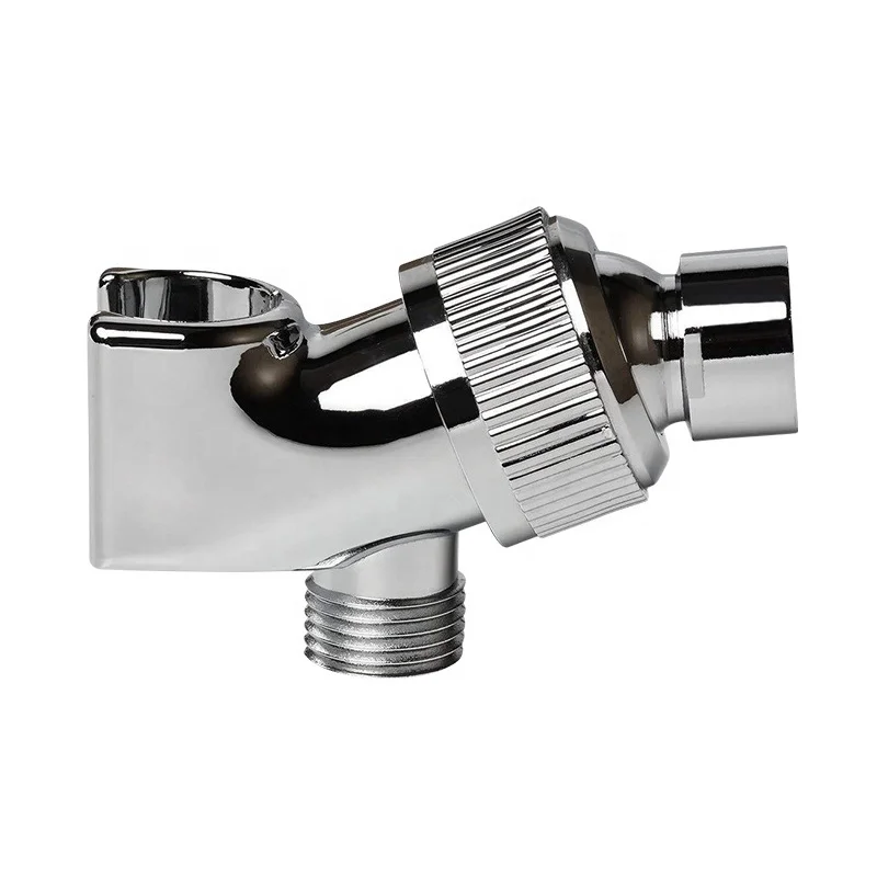 ABS Plastic Chrome Shower Holder Brass Ball Joint