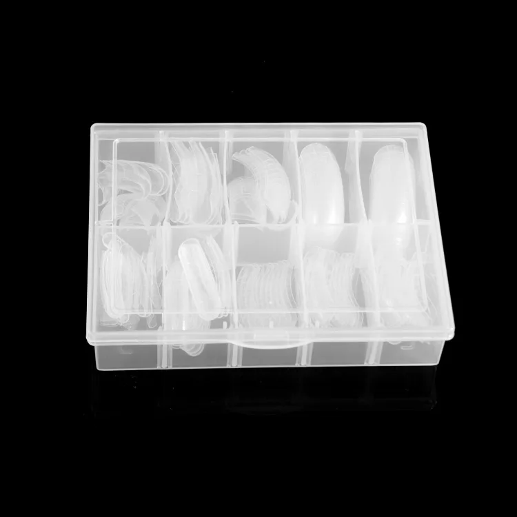 Almond Shape False Nail Tip Water Drop Artificial Fingernail ABS Material discount pedi-vac