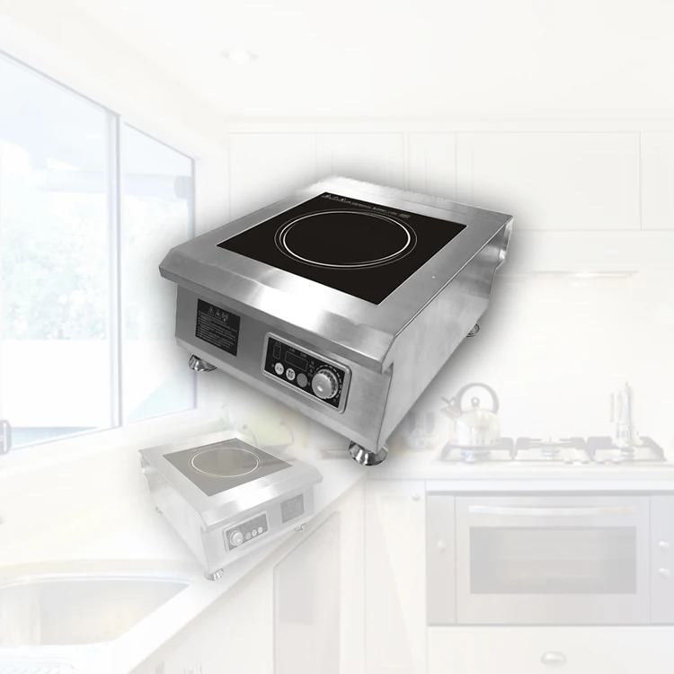 China Factory Supplier 1 Year Warranty 5KW Electric Induction Wok Cooker