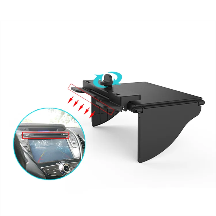 
China GPS Automobile DVD Port Navigation Sun Visor Car Sunshade 
