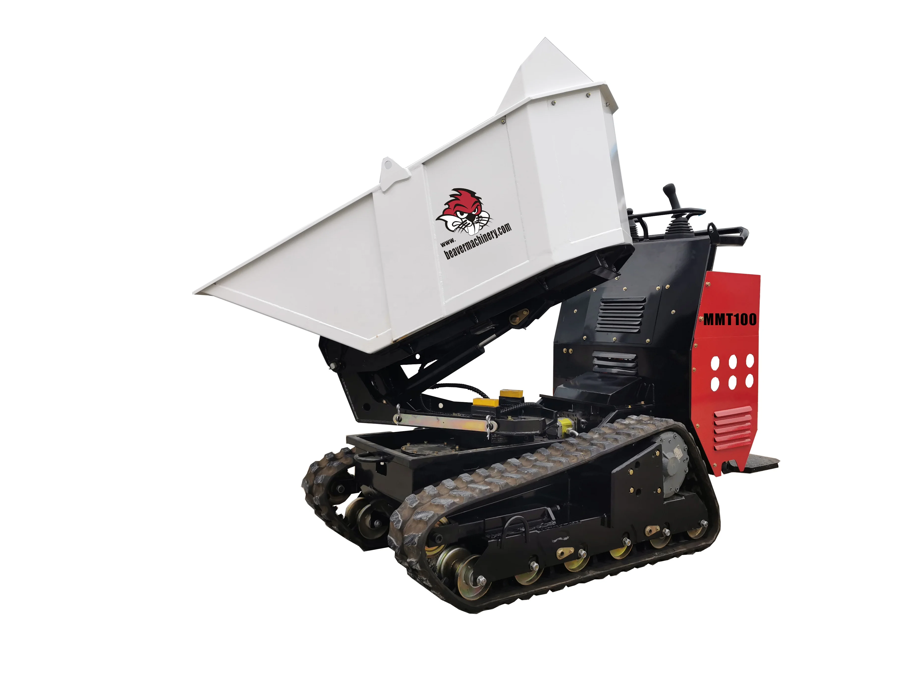 Powerful EPA Engine Rubber Track Mini Transport/Mini Dumper