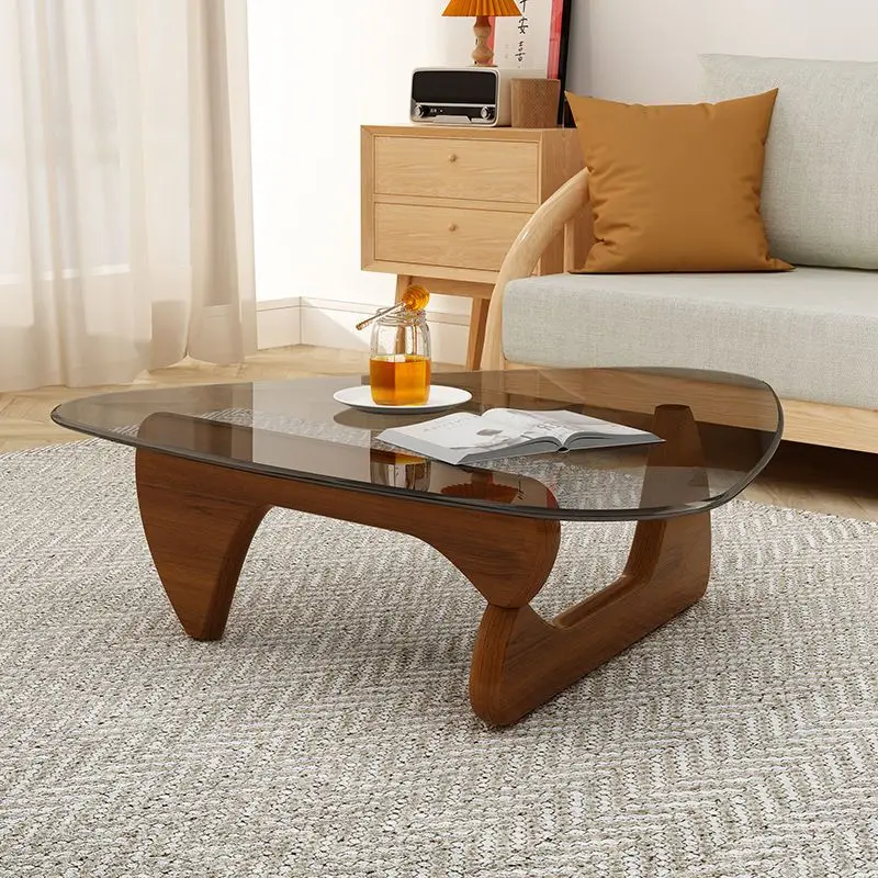 Two Size Living Room Furniture New Design  Round Coffee Side Table for Sale
