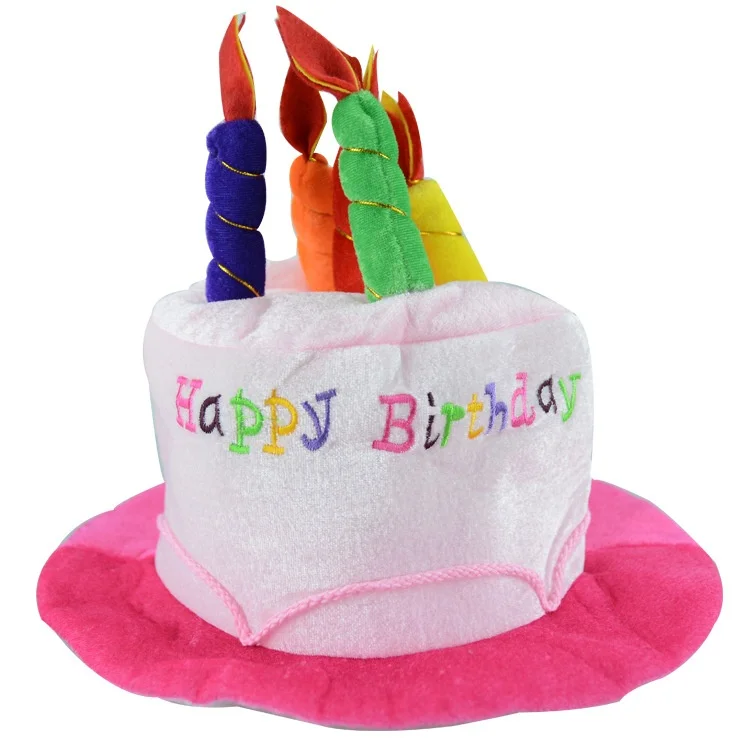 D2 Birthday cake hat, performance party hat, masquerade supplies, birthday party, adult birthday hat