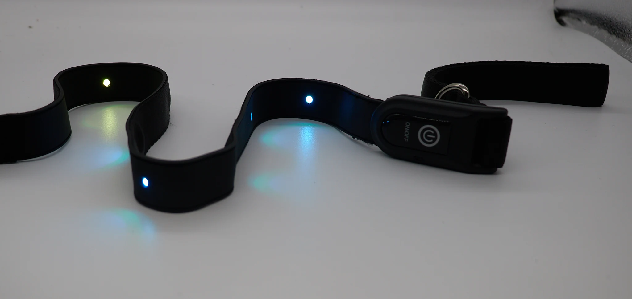 Led Light Dog Leash and Collar Detachable Glowing USB Charging Luminous Leash for Big Cat Small Bright Pets Dogs Products