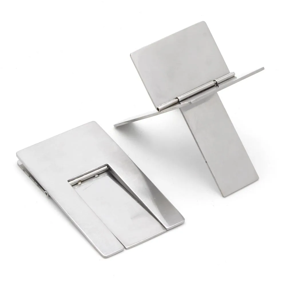 Stainless steel folding cigar bracket