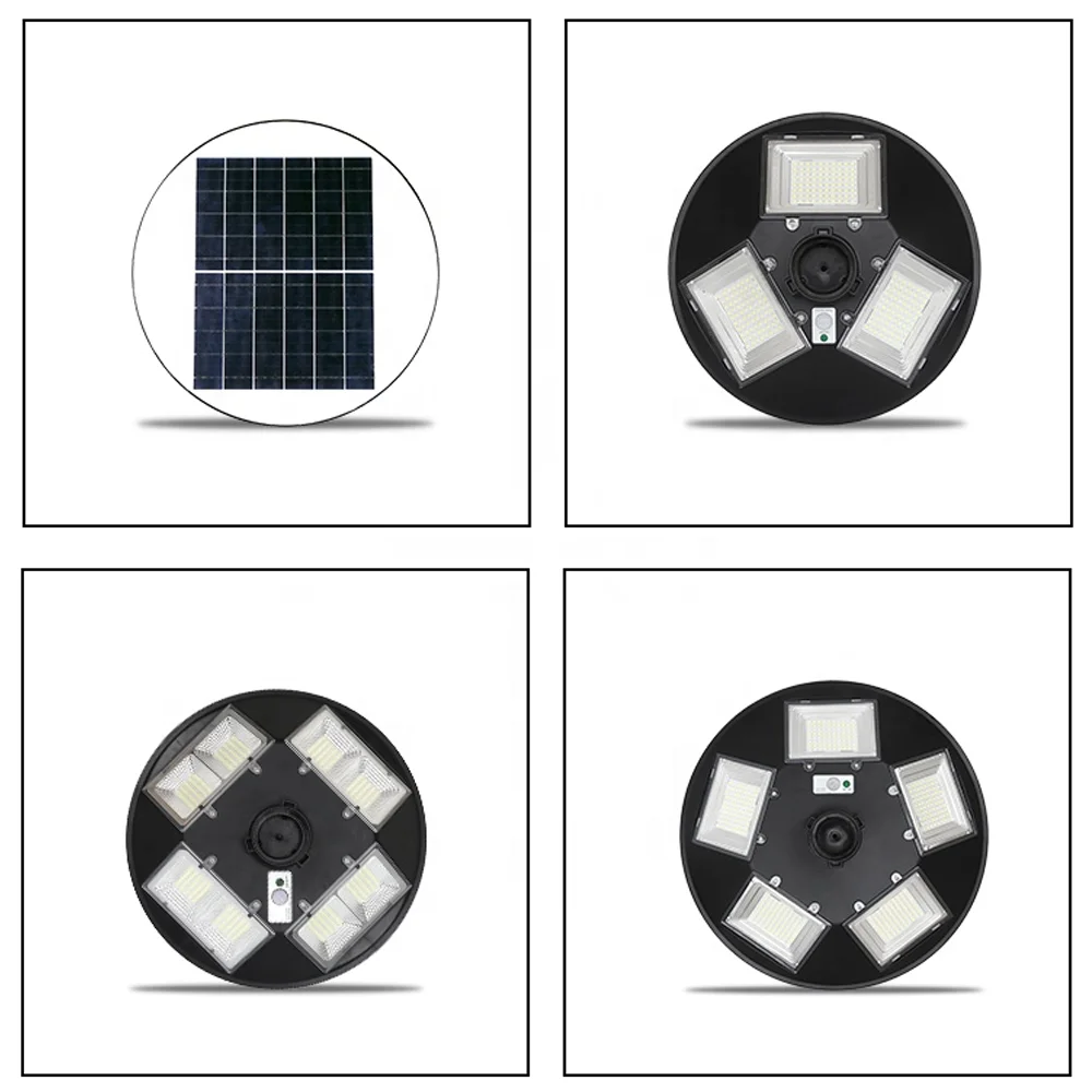 ufo solar light 150W-900W remote control radar sensor solar home traffic torch lights system