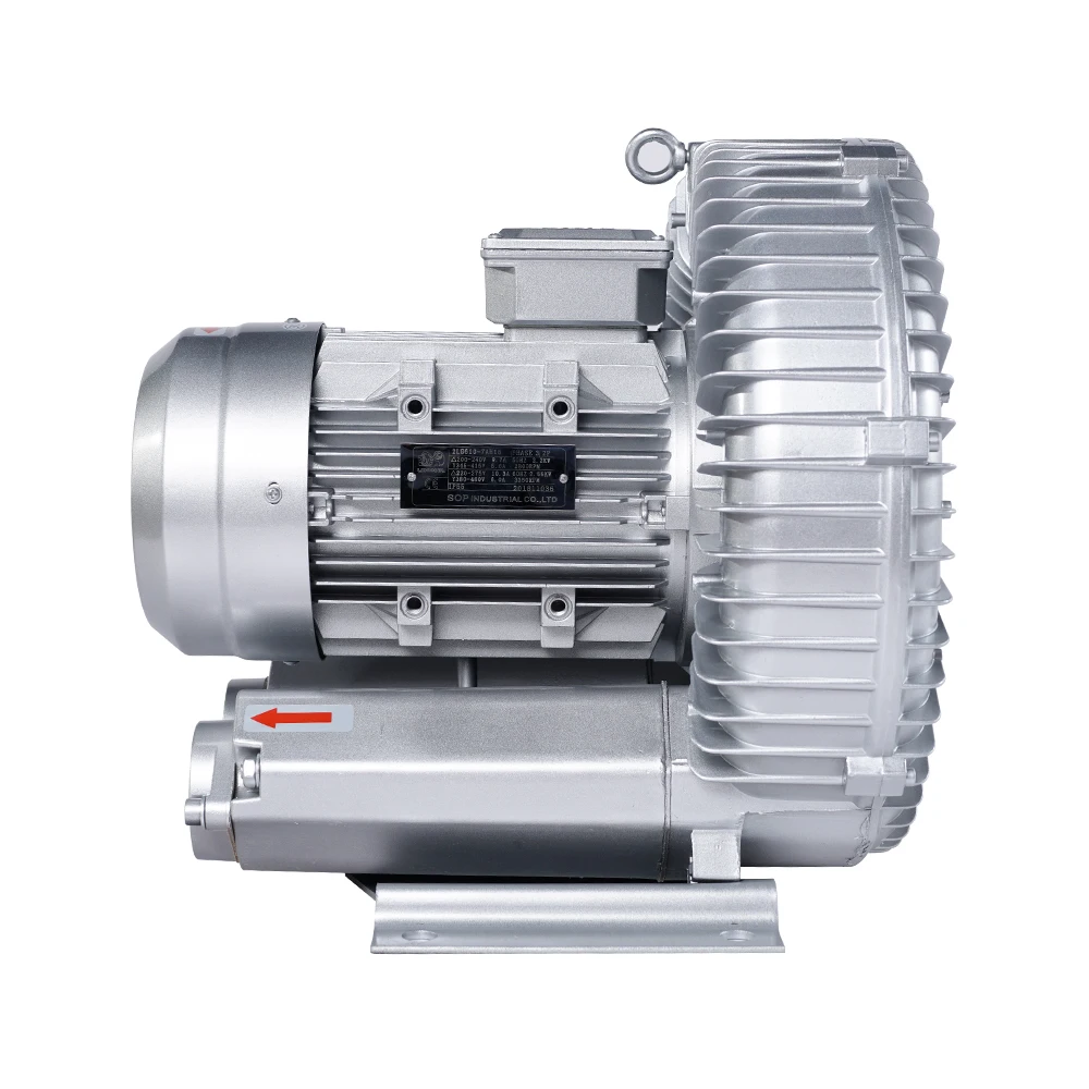 Hot Sale High Quality Factory Supply 3hp High Pressure Industrial Fan Fish Breeding Air Blower