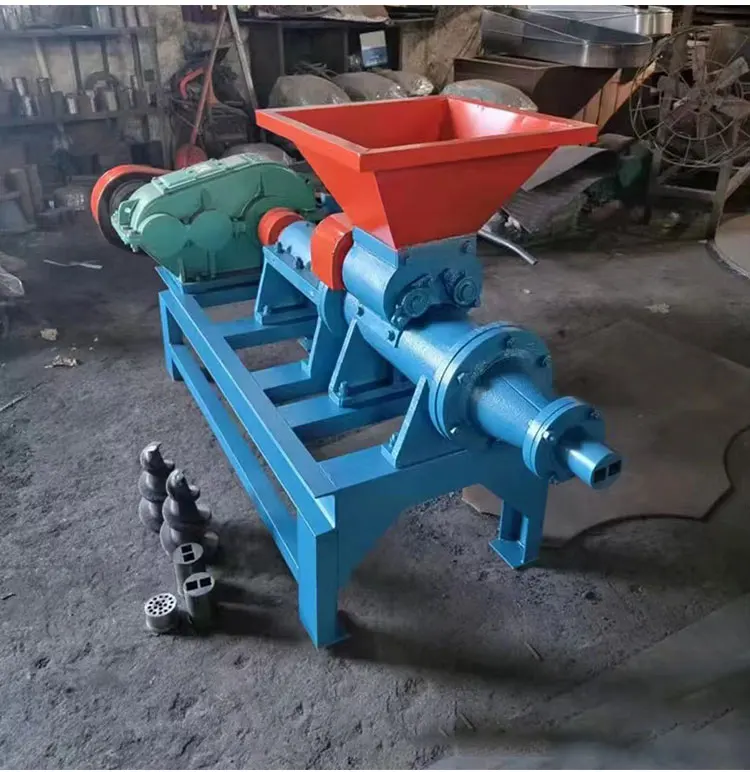 Hot selling second-hand coal powder compactor, coal compression production line, charcoal round rod manufacturing machine