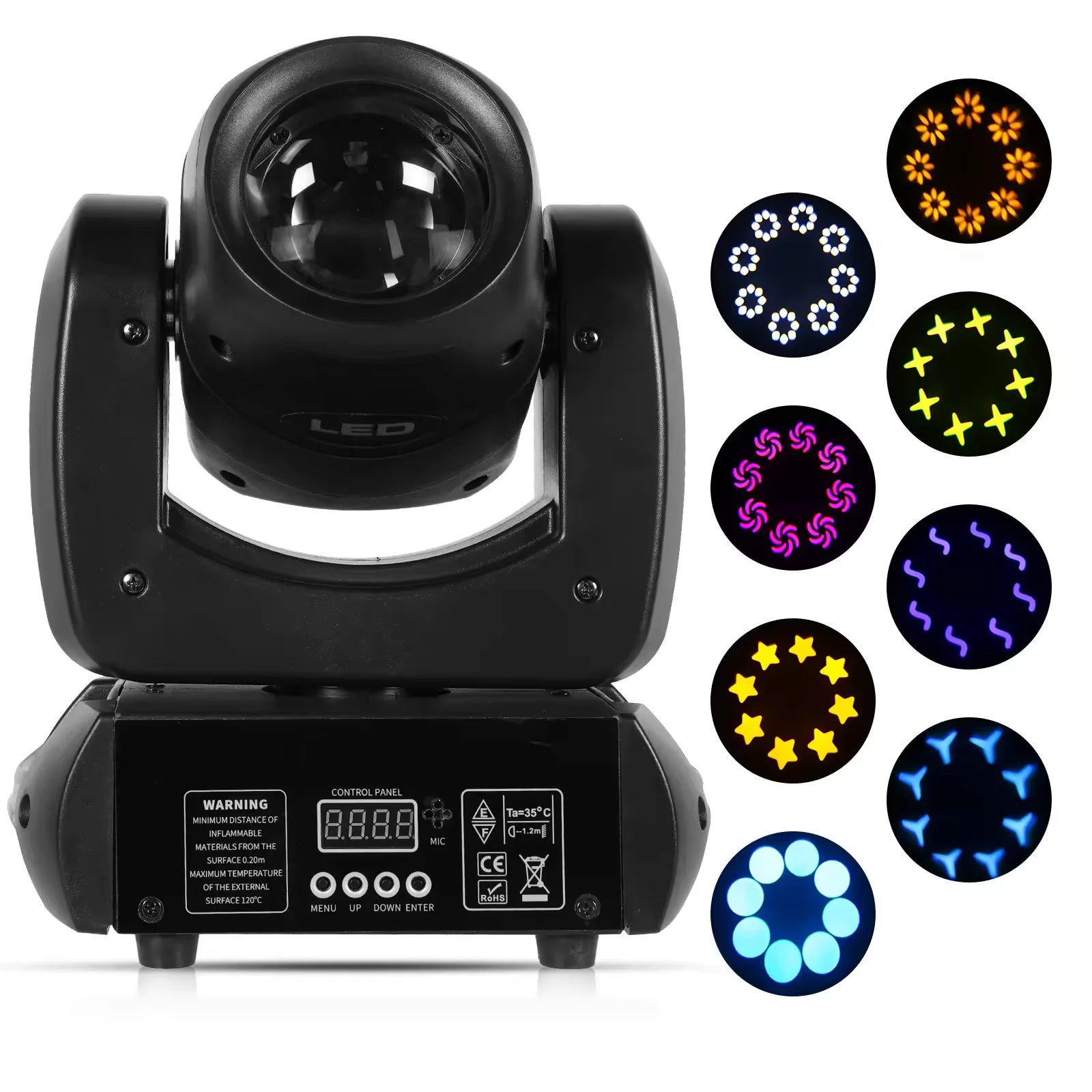 OEM High Quality Professional Sharpy DMX Auto Led 100w Beam Light Disco Dj Stage Lighting Mini Moving Head