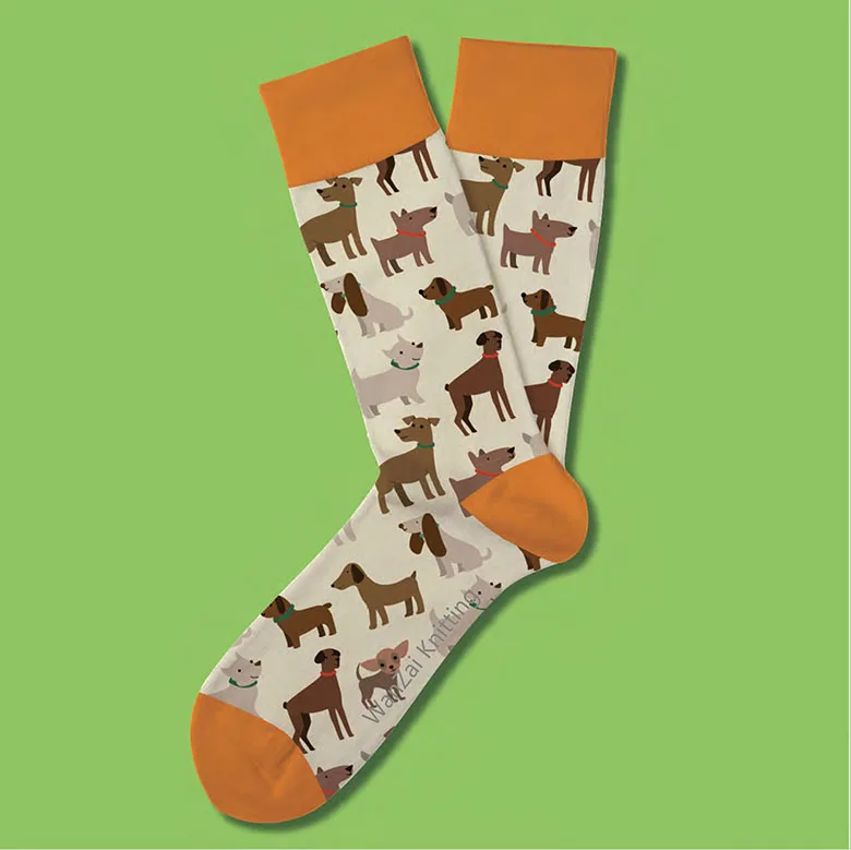 WZ 2022 Low MOQ Thanksgiving colorful crazy novelty happy funny socks men