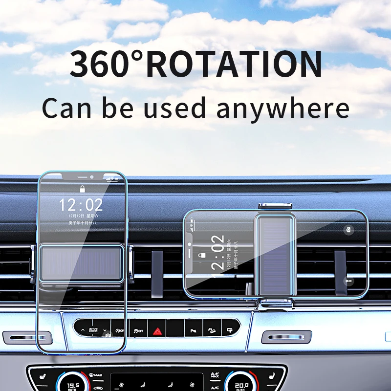 360 Degree Rotating Bracket Car Phone Holder For iPhone 13 12 11 Pro Max in Car GPS Mount Stand Support for Samsung S22 Xiaomi