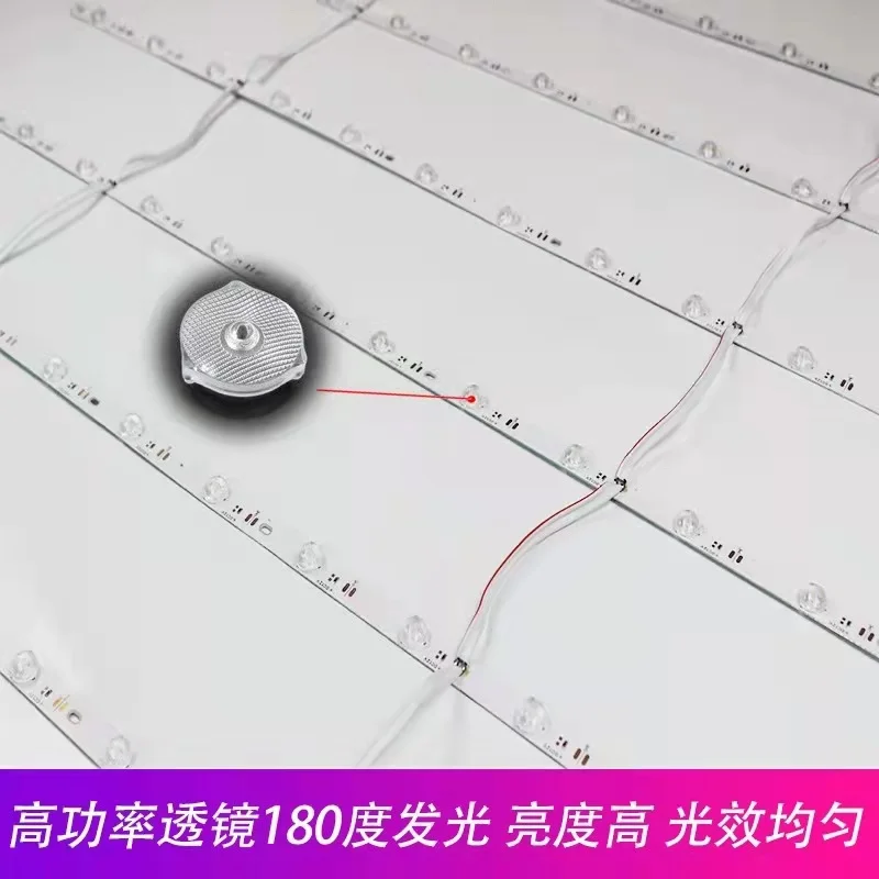 backlit light box led strip light bar SMD2835 3030 led lattice diffuse led light strip 12V 24V 220V