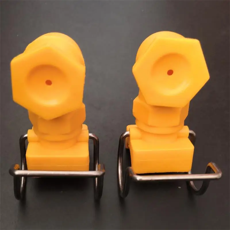 Plastic Vacuum cooling water tank buckle clip type industrial coating production spray round hollow cone nozzle