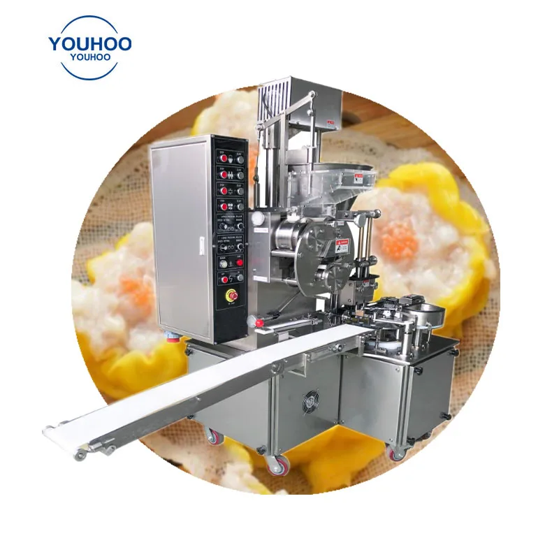 Automatic small model shumai making forming machine mesin produksi siomay siomai moulder line