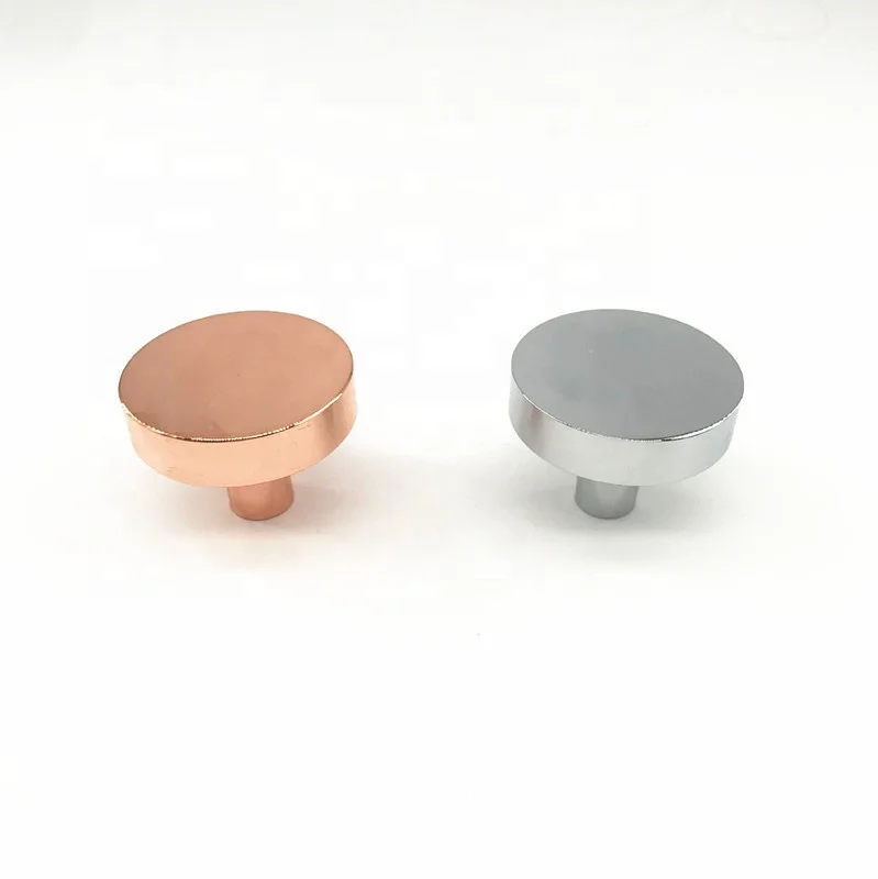 CX806 Aluminium Metal Solid Round Design Kitchen or Furniture 40mm Rounded Handle Knobs  Kosin & Handle
