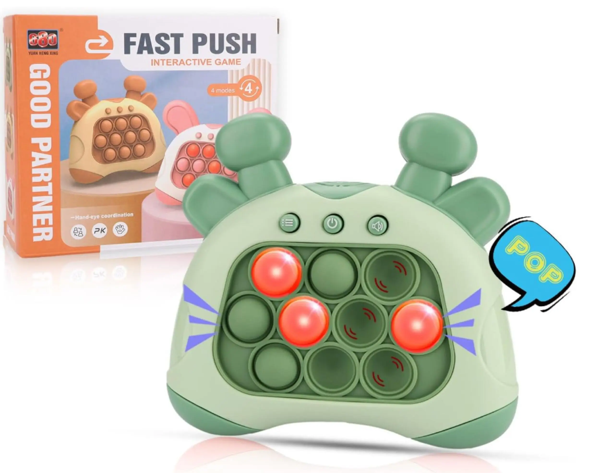 New Electronic Quick Push Game Console Fast Push Puzzle Game Machine New Relieving Stress Pop Fidget Game Toys