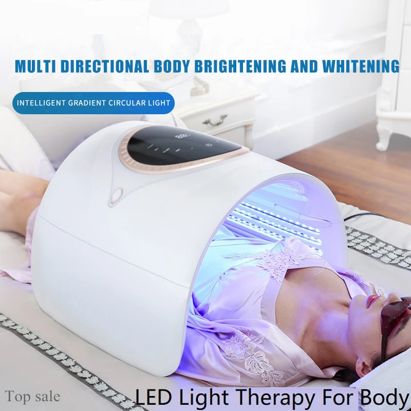 New infrared full body whitening led red light cabin far infrared spa capsule body relaxation skin whitening sauna cabin