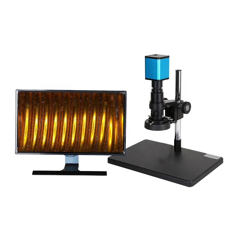 Photographable HD video microscope SGO-500HCX electron microscope directly supplied by Shenzhen manufacturer