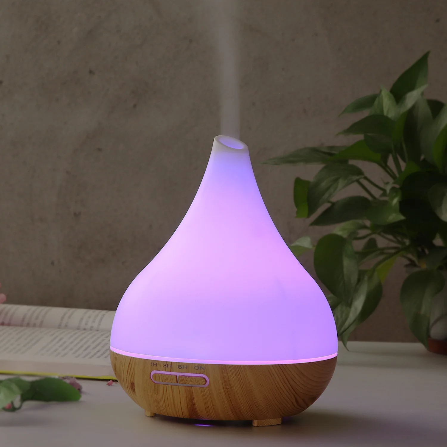 Hot Selling Electric Aroma Diffuser 400ml 7 Colors Lights Ultrasonic Essential Oil Diffuser Aromatherapy For Room