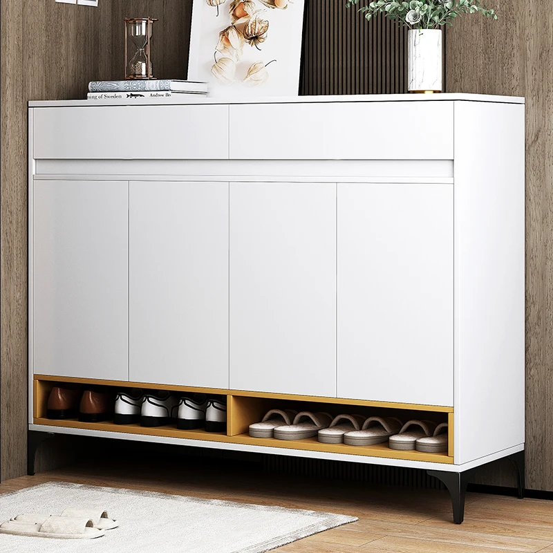 2022 Tipping shoe storage cabinet shoe rock cabinet that can add lots of shoes vertical cabinets