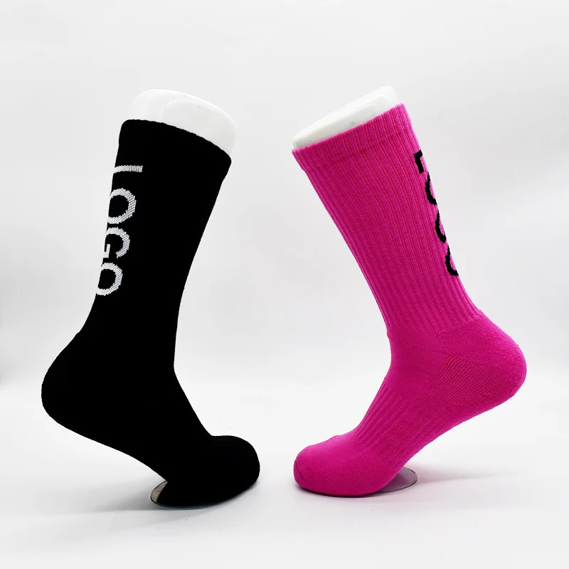 10 Pairs Of Minimum Order Quantity Sports Socks Designer Brand Logo Style Casual Socks Free Custom Samples