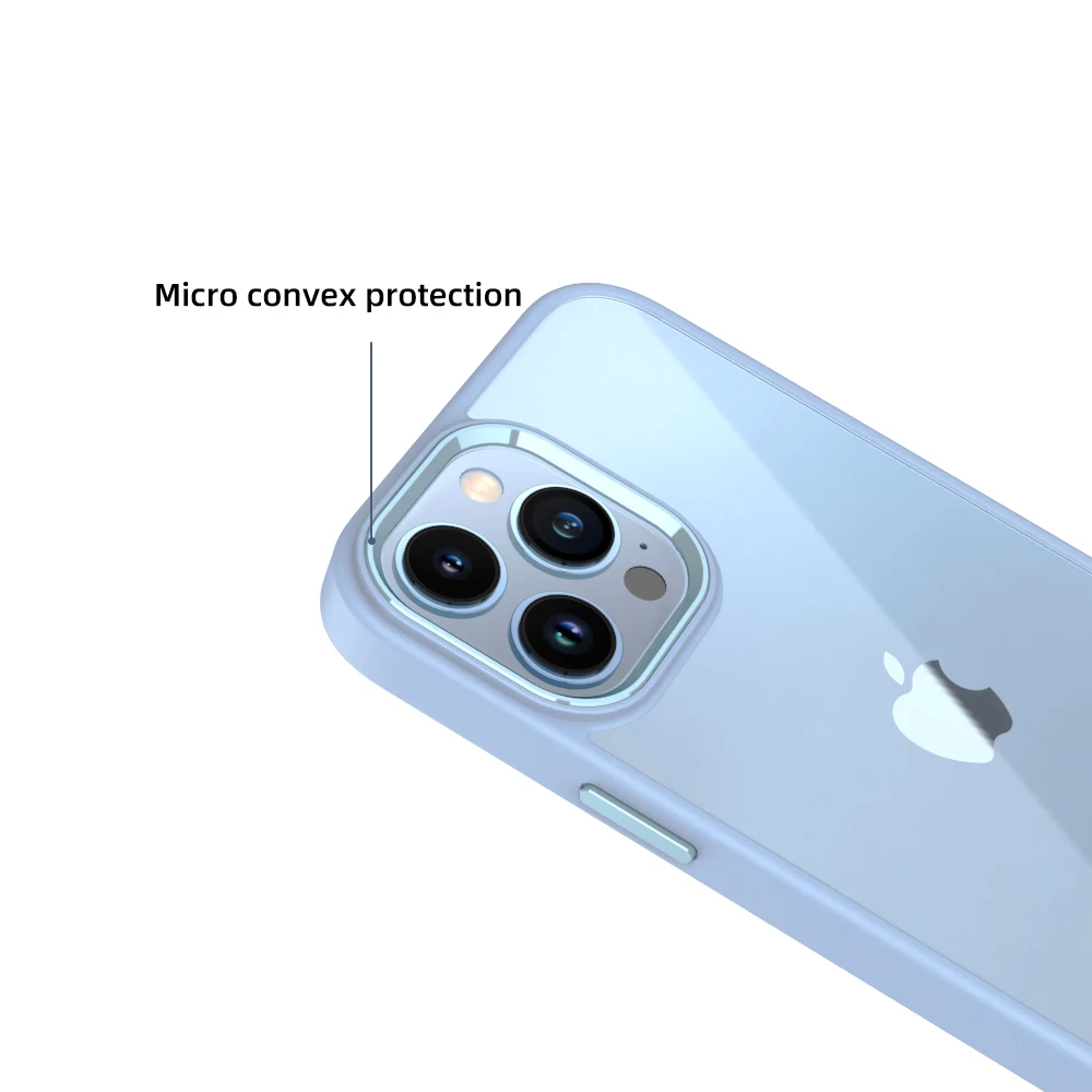 New Mobile Accessories funda armor case For 11 12 SE 2022 Shockproof transparent acrylic design back cover For iPhone 13 Pro Max