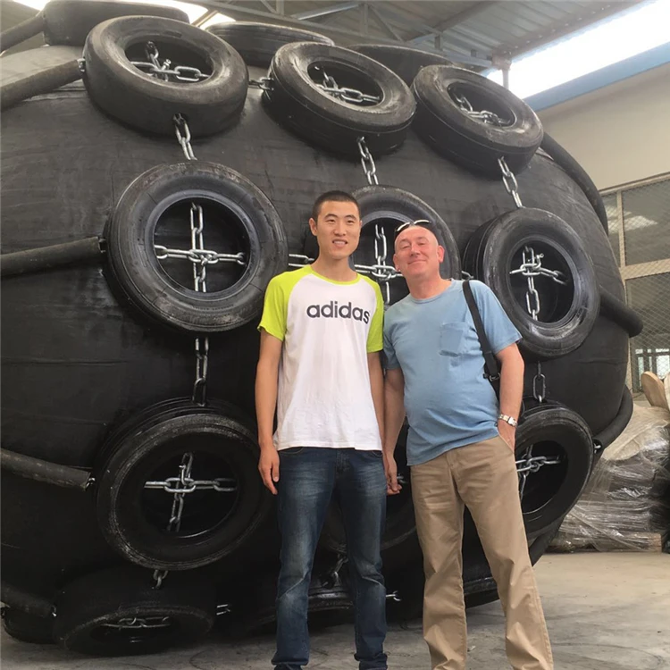  used for boat ashore more flexible---yokohama pneumatic rubber