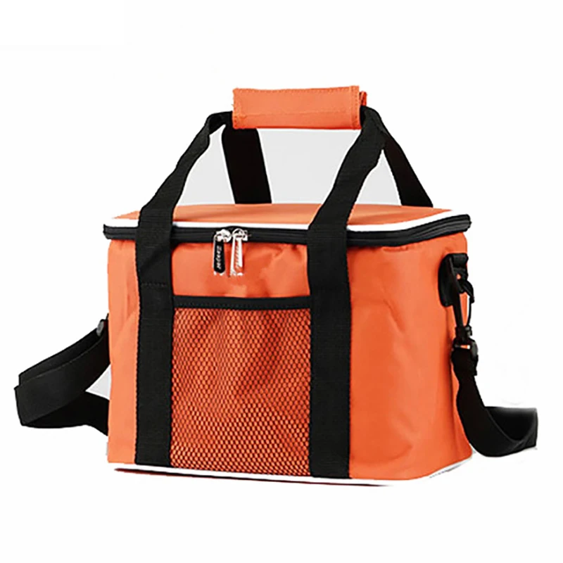 Polyester cooler bag Eco Friendly thermostat outdoors Picnic Insulated Thermal Lunch polyester Lunch cooler bag