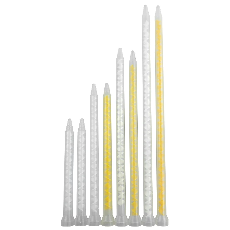 MC10  series Round mouth  Two component glue mixing tube dispensing nozzles
