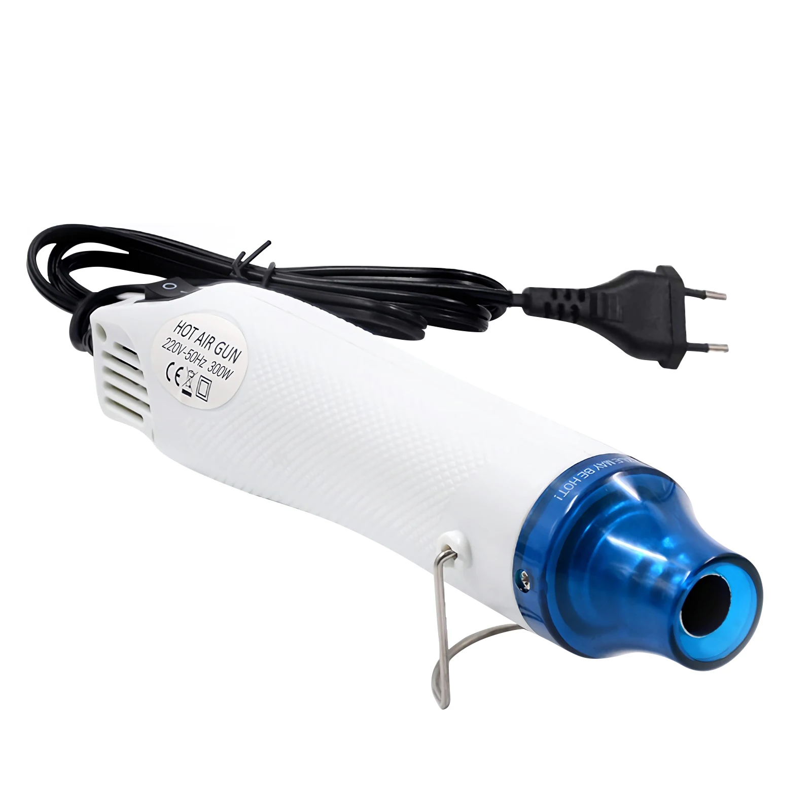300W Hot Air Machine Hot Air Gun Heating and Shaping Tool for Soft Clay Relief Powder Heat Shrinkable Sheet 220V EU Plug