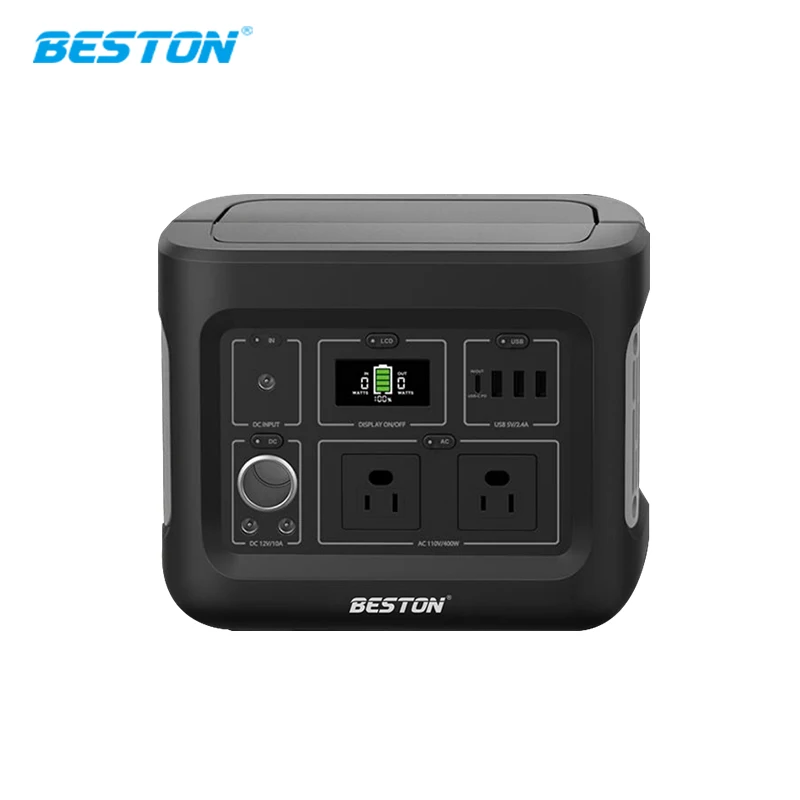 Солнечный ИБП резервный литиевый аккумулятор 400 Вт 600 Вт 1000 Вт портативный солнечный генератор ИБП электростанция для дома, улицы, экстренных ситуаций